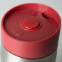 Mug thermos en acier inoxydable - Rouge